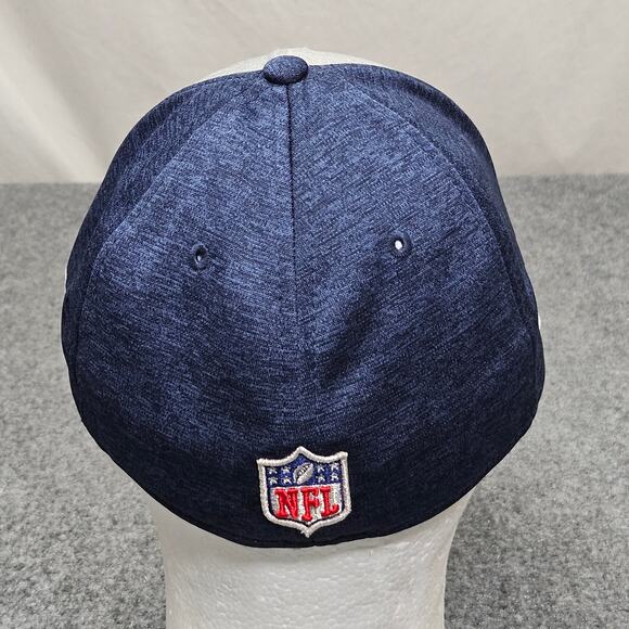 Los Angeles Rams New Era 39Thirty Hat Adjustable Blue Gray NFL On Field Team Cap - Picture 3 of 7